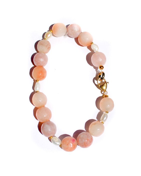 Pulsera de Cuarzo Rosa - Cirque de Jari