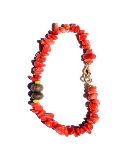 Bracelet de corail rouge - Cirque de Jari