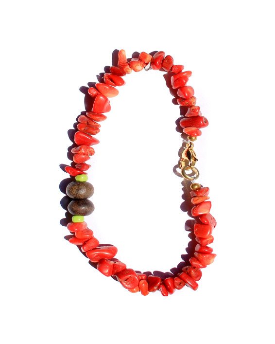 Red Coral Bracelet – Handmade Bohemian Jewelry | Cirque de Jari