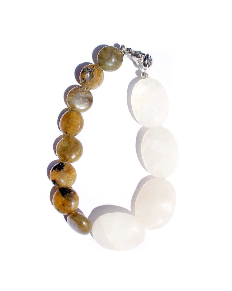 Bracelet d'agate et de jaspe - Cirque de Jari