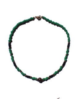 Forest Necklace | Handcrafted Green Glass Jewelry | Cirque de Jari