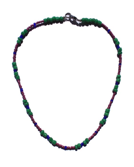 Collier arc-en-ciel fait main | Bijou durable – Cirque de Jari